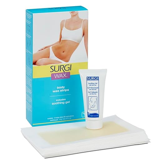 SURGI WAX Honey Body Wax Strips - SG82518