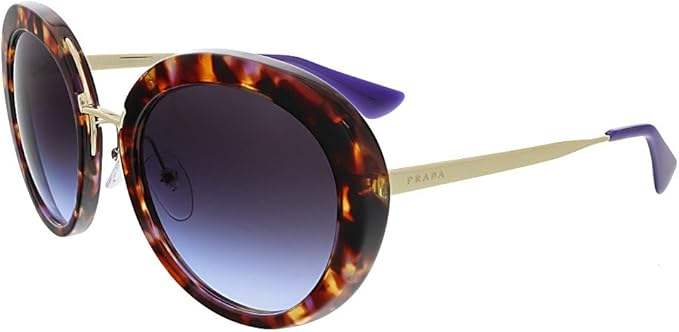 Prada SPR 16Q PDN-2F0 - Spotted Havana Violet-Violet Gradient by Prada for Women - 55-21-135 mm Sunglasses
