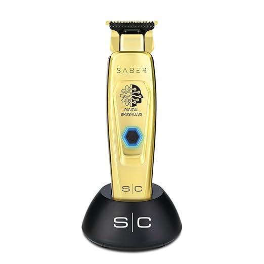 StyleCraft Saber Full Metal Body Digital Brushless Motor Cordless Trimmer