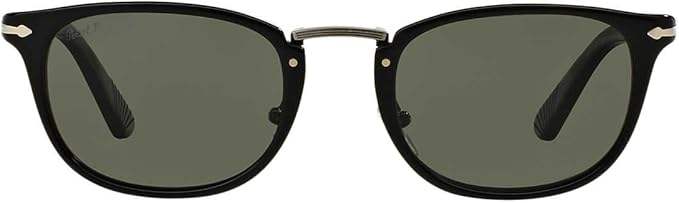 Persol PO3127S 95-58 - Black-Green Polarized by Persol for Men - 52-22-145 mm Sunglasses