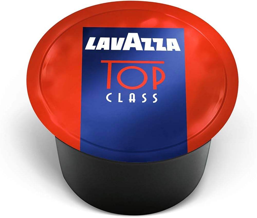 Blue Top Class Roast Ground Coffee Pods by Lavazza - 100 Pods Coffee