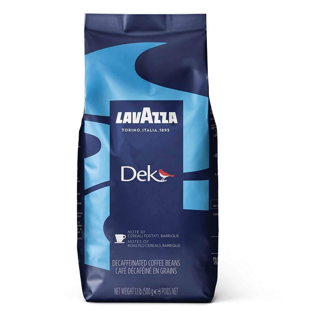 Dek Espresso Decaffeinated Roast Whole Bean Coffee by Lavazza for Unisex - 17.6 oz Coffee