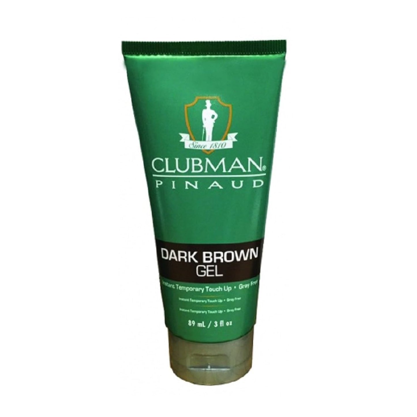 Clubman Temporary Color Gel - Dark Brown 3 oz