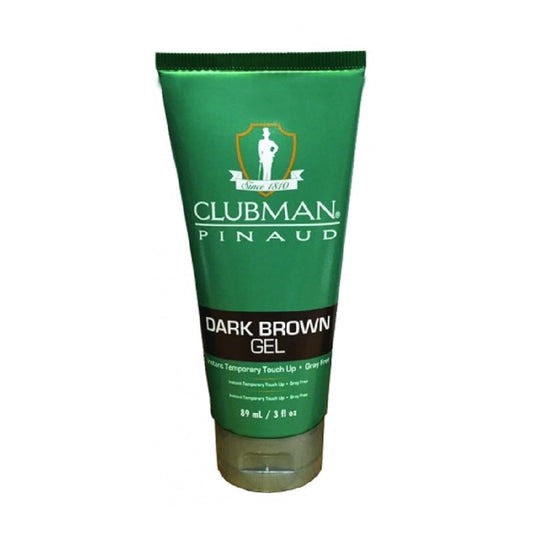 Clubman Temporary Color Gel - Dark Brown 3 oz