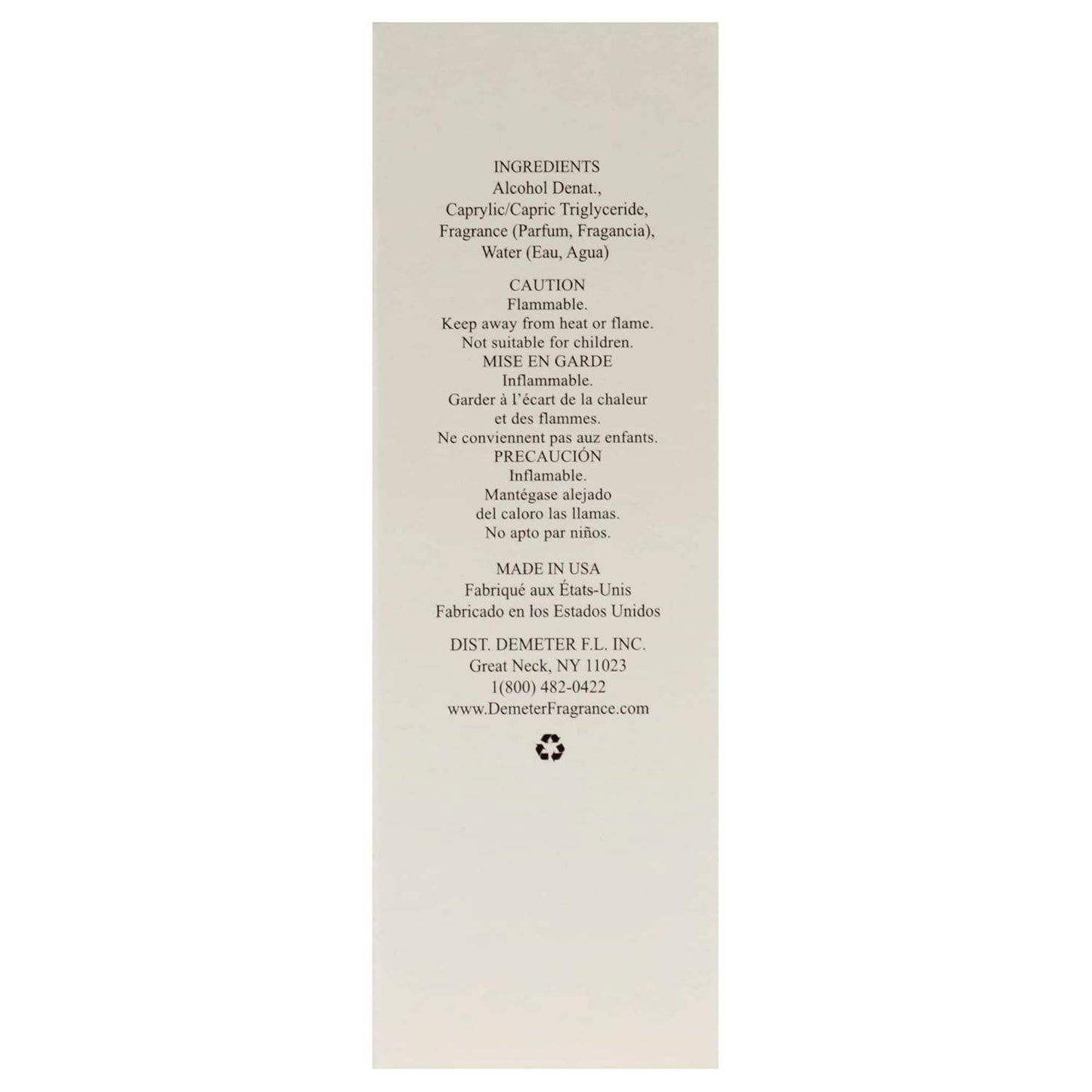 Apple Blossom by Demeter for Women - 4 oz Cologne Spray