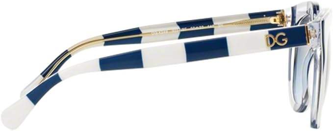 Dolce and Gabbana DG 4249 3027-8F - Stripe Blue White-Blue Gradient by Dolce and Gabbana for Women - 50-22-140 mm Sunglasses