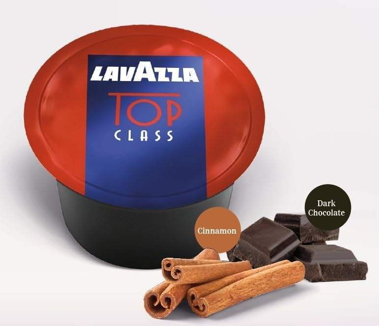 Blue Top Class Roast Ground Coffee Pods by Lavazza - 100 Pods Coffee