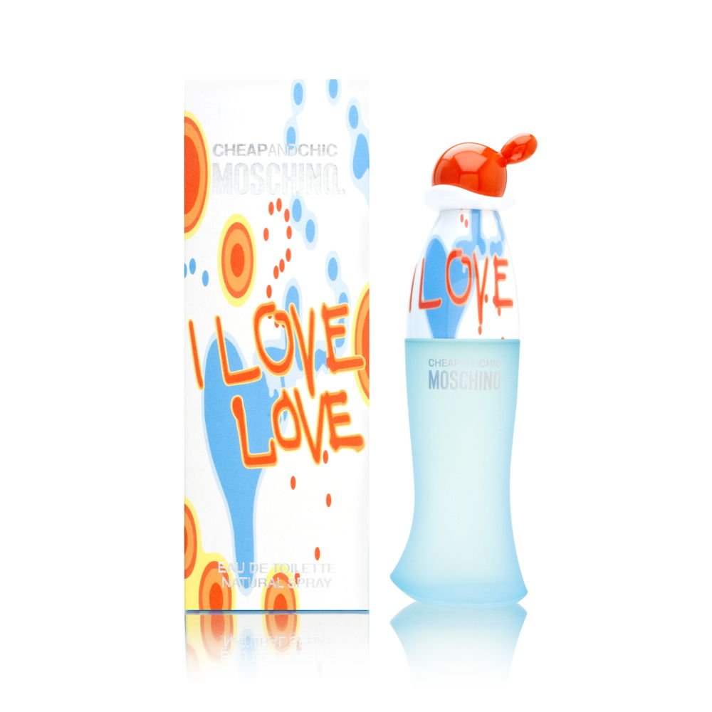 I Love Love Cheap And Chic by Moschino for Women - 3.4 oz EDT Spray