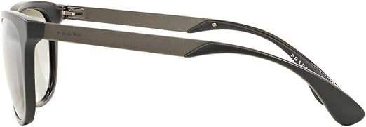 Prada SPR 04S TKM-1A0 - Matte Grey-Light Grey Gradient by Prada for Men - 57-19-145 mm Sunglasses