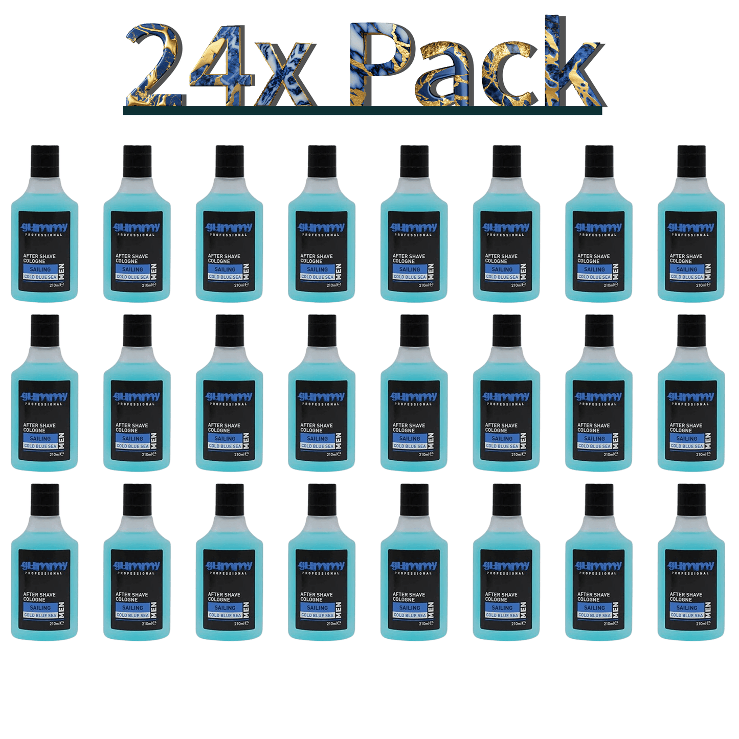 Gummy Prof. Aftershave Cologne Sailing - Multipack 219ml / 7.4 oz
