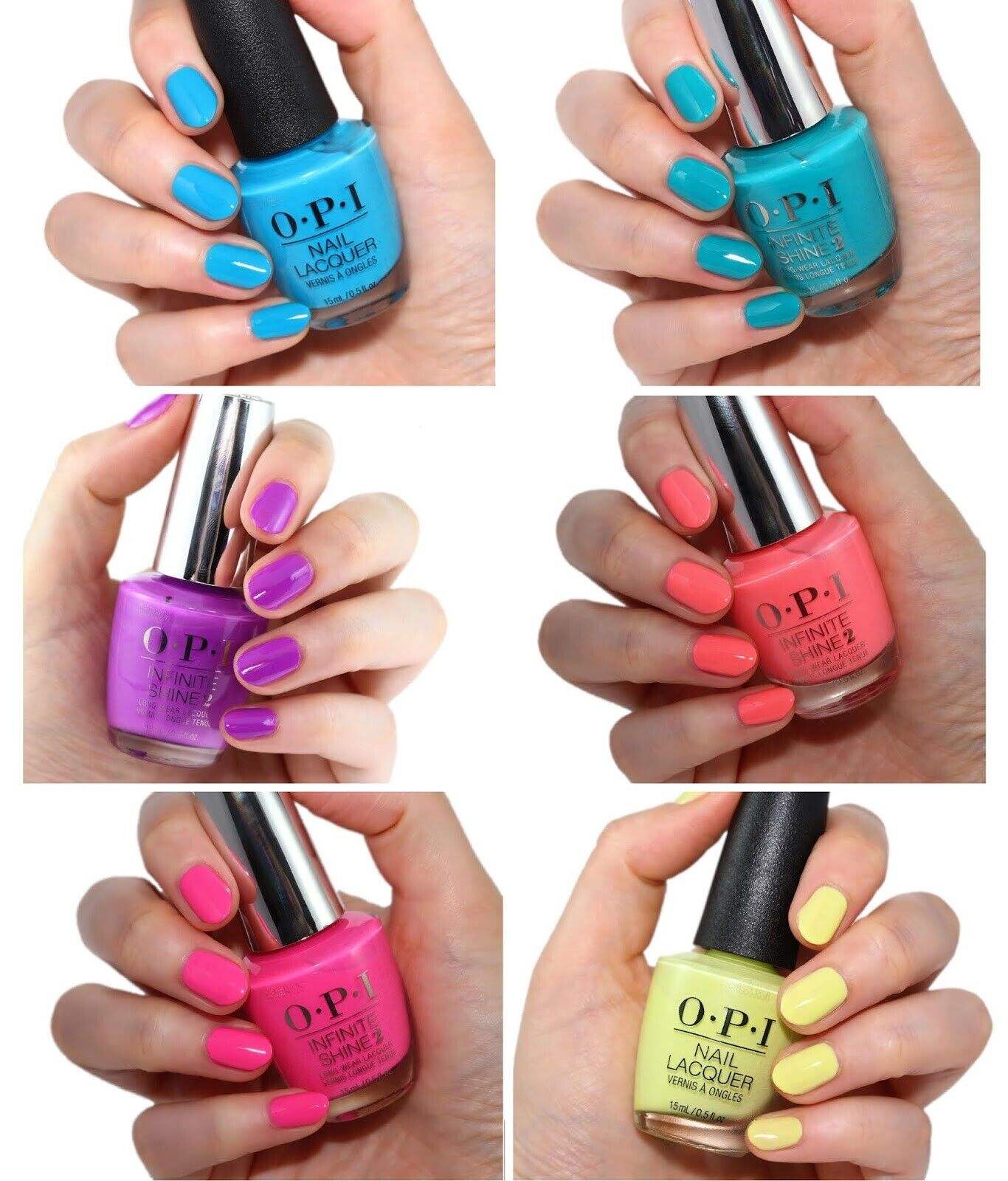 OPI Neon Nail Lacquers Collection