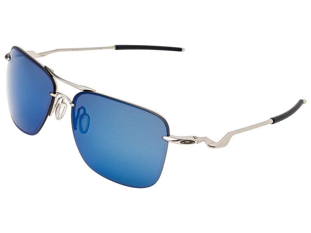 Oakley TailHook OO4087-06 - Lead -Black Iridium Polarized by Oakley for Men - 60-15-121 mm Sunglasses