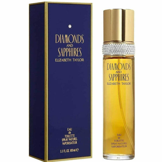 Diamonds and Sapphires by Elizabeth Taylor for Women - 3.3 oz EDT Spray