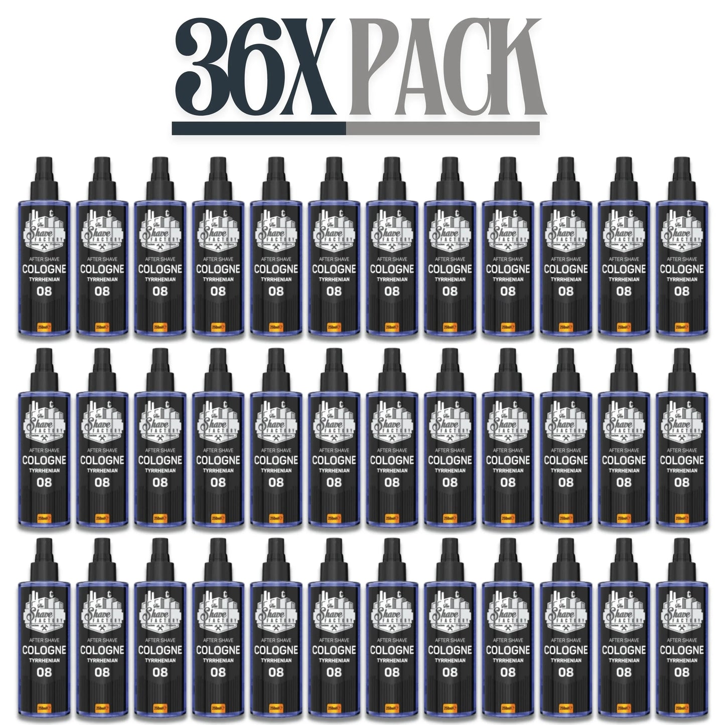 The Shave Factory After Shave Cologne 08 Tyrrhenian 250ml / 8.45 oz Multipack