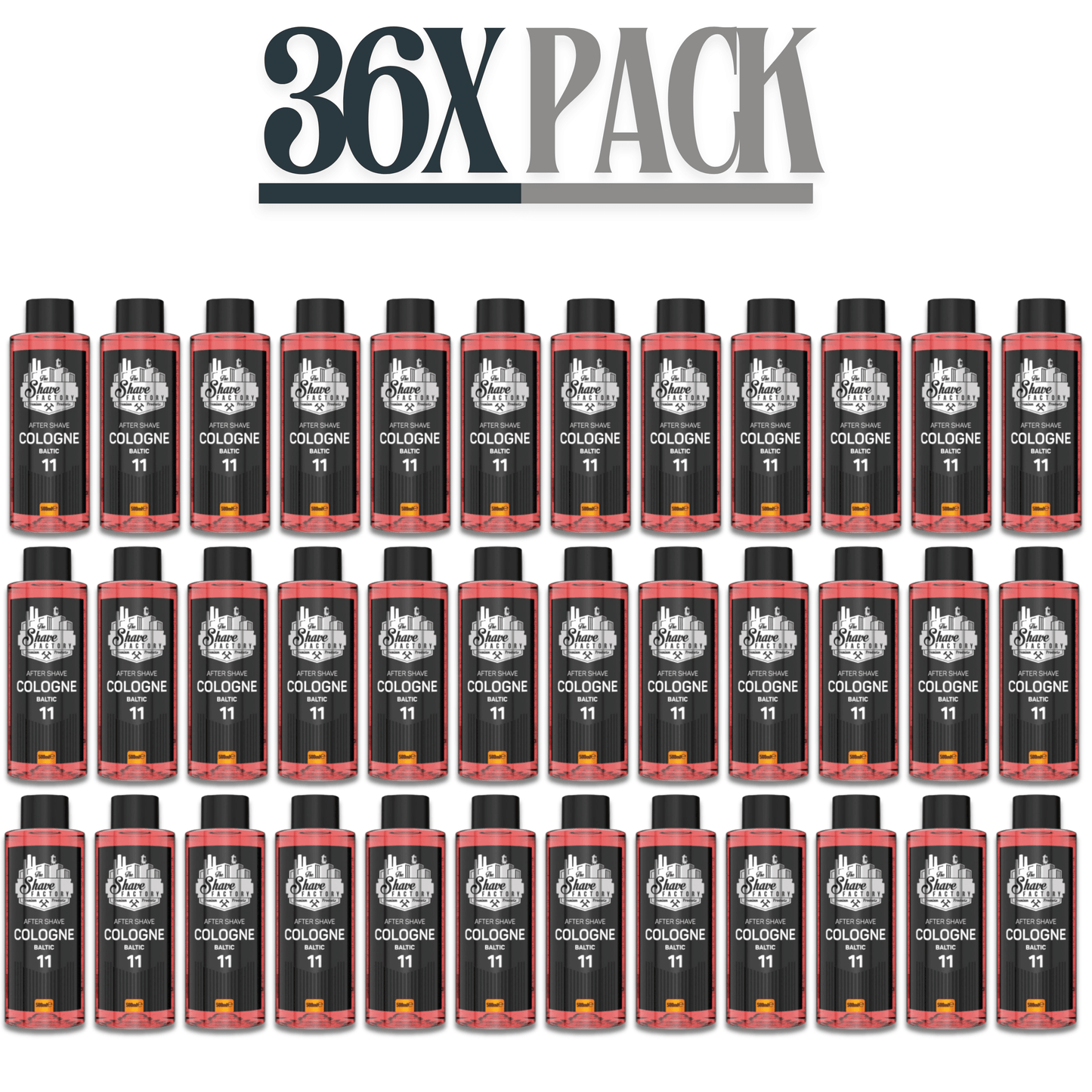 The Shave Factory After Shave Cologne 11 Baltic 16.9 oz Multipack