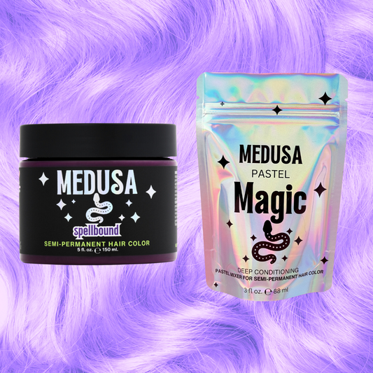 Pastel Lavender Hair Dye Bundle: Spellbound + Pastel Magic