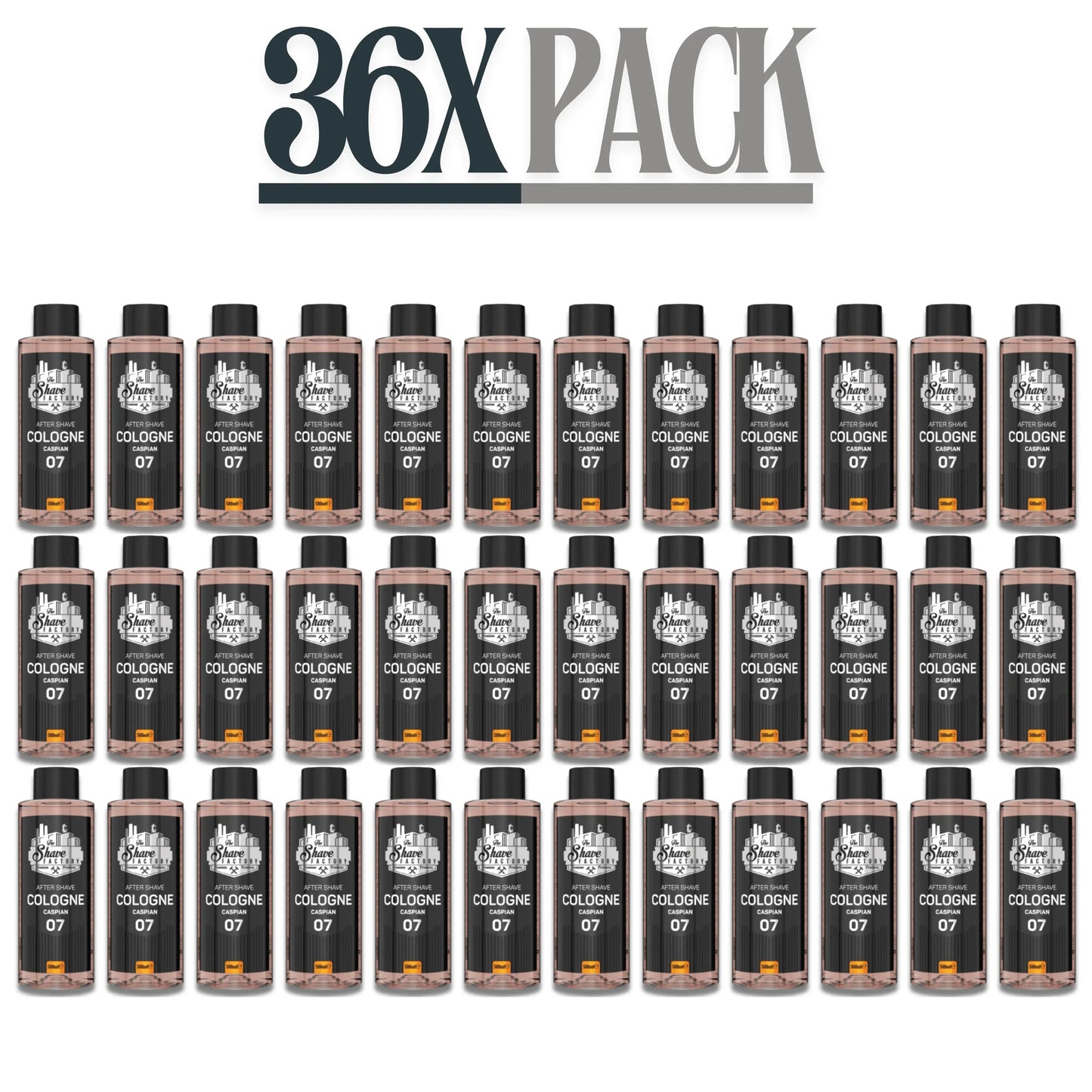 The Shave Factory After Shave Cologne 07 Caspian 500ml / 16.9 oz Multipack