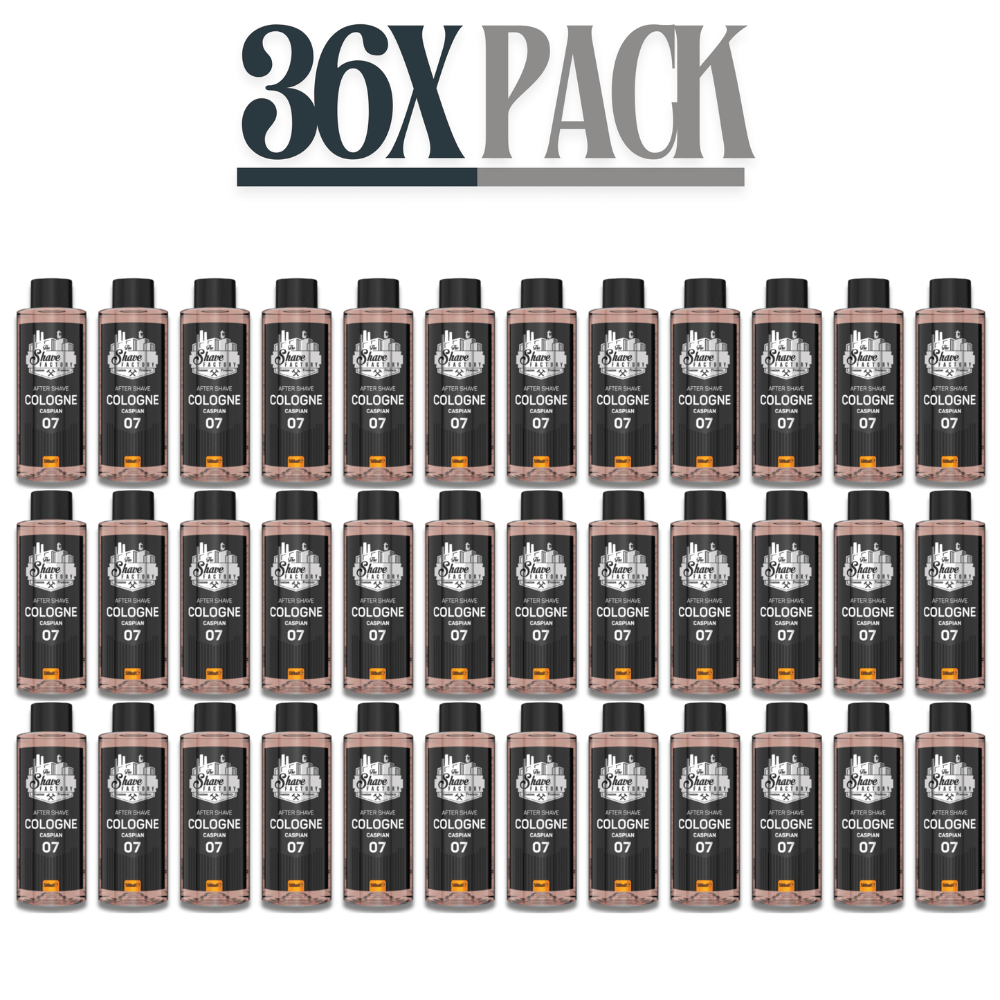 The Shave Factory After Shave Cologne 07 Caspian 16.9 oz Multipack