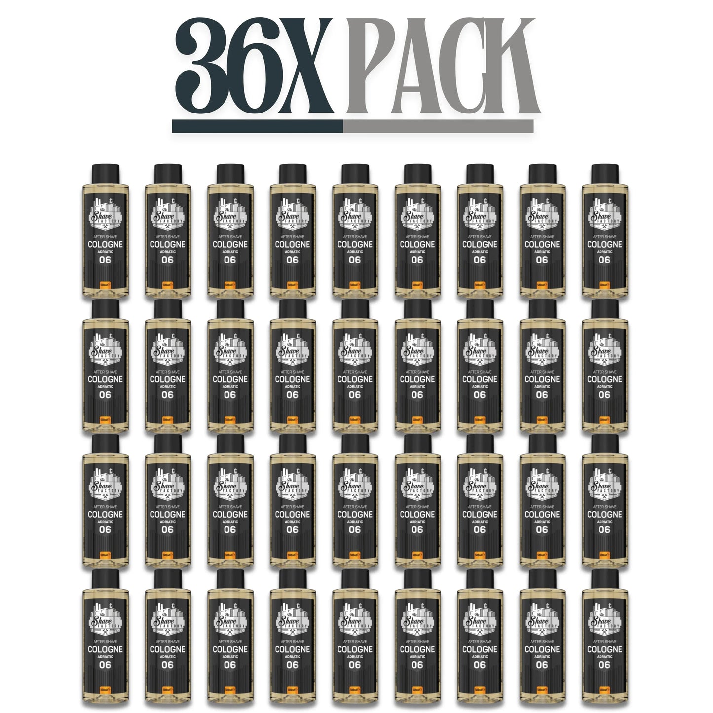 The Shave Factory After Shave Cologne 06 Adriatic 500ml / 16.9 oz Multipack