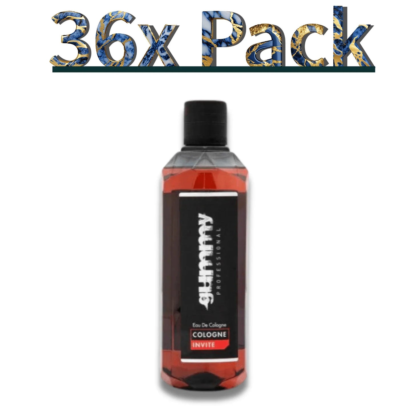 Gummy Aftershave Cologne 500ml / 16.9 oz - Invite Multipack
