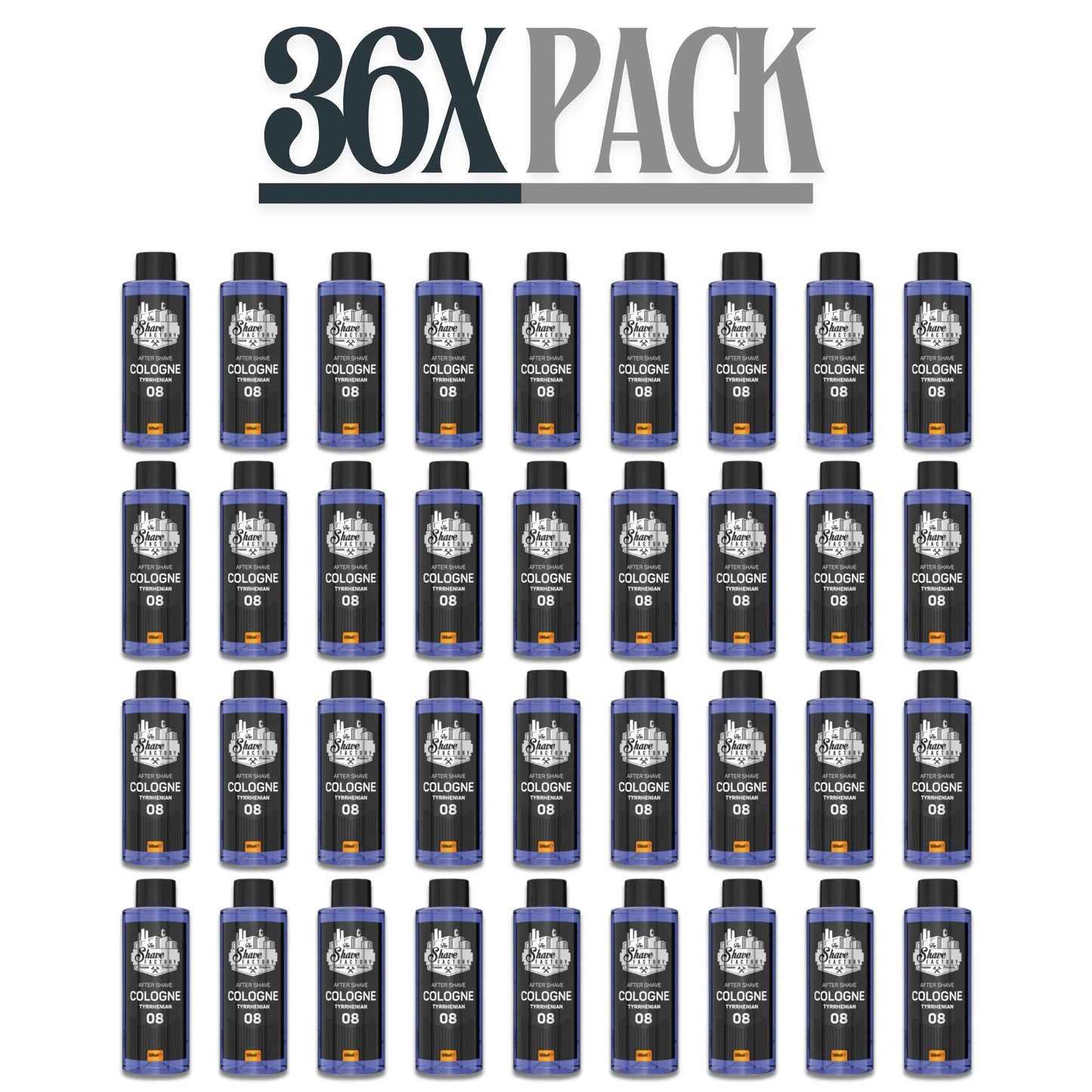 The Shave Factory After Shave Cologne 08 Tyrrhenian 500ml / 16.9 oz Multipack