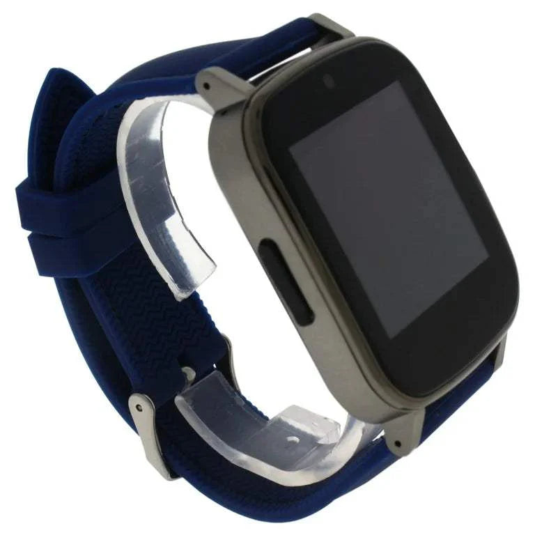 EK-G3 Montre Connectee Blue Silicone Strap Smart Watch by Eclock for Unisex - 1 Pc Watch