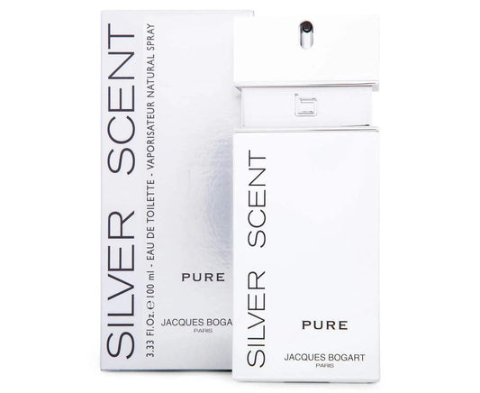 Silver Scent Pure by Jacques Bogart for Men - 3.3 oz EDT Spray