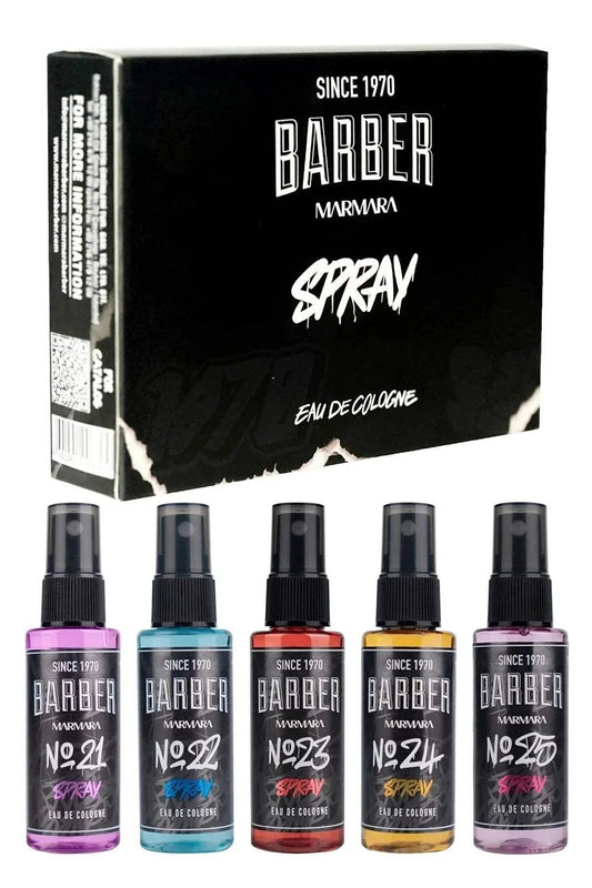 Marmara Barber 5 Mix Travel Set Graffiti Spray 50ml / 1.7 oz BC-50-MIX5-S