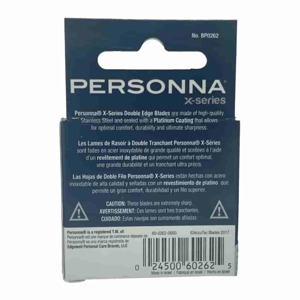 Personna Double Edge Blades 100pk