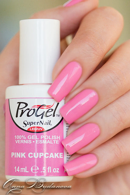 Super Nail Supernail Progel Gel Polish Pink Cupcake