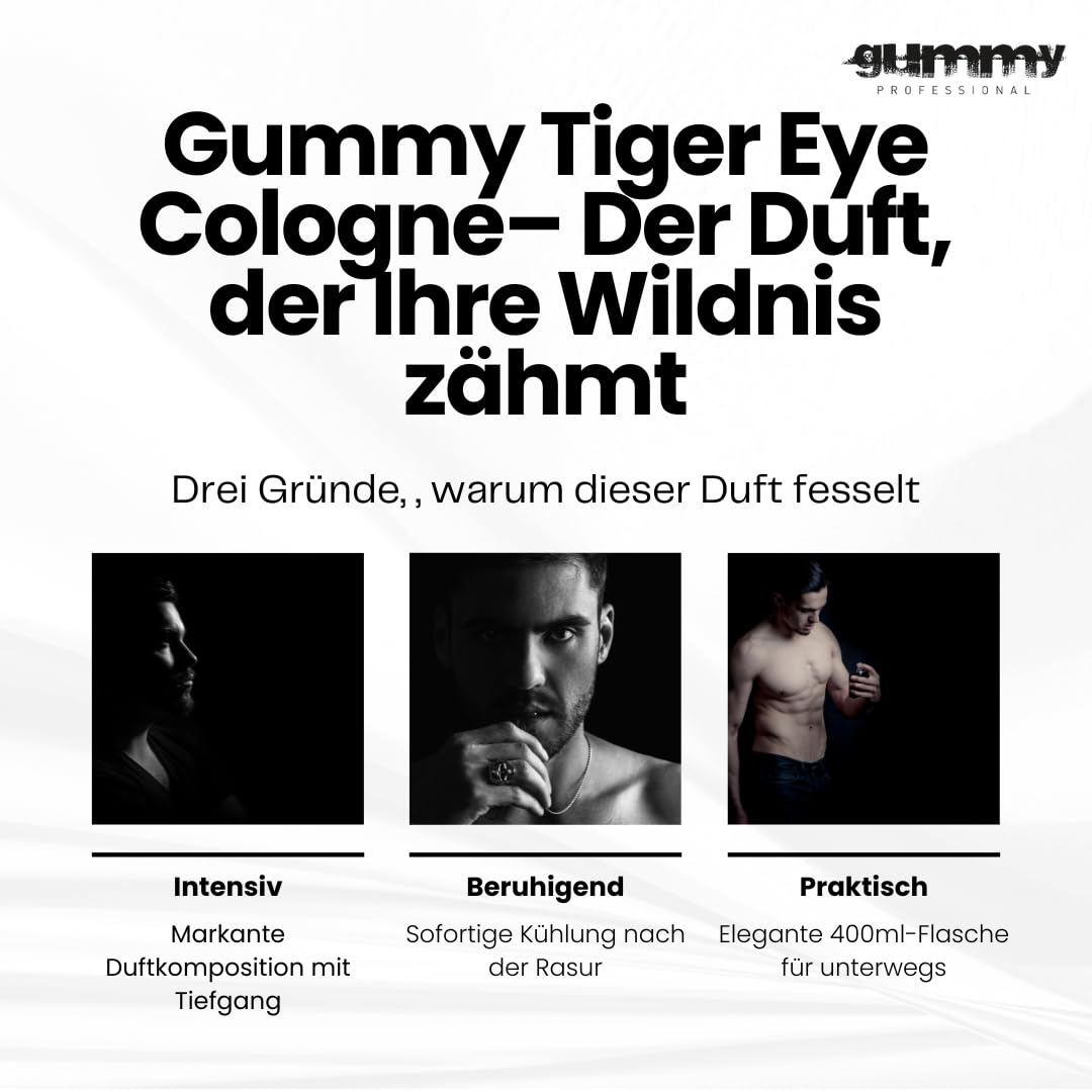 Gummy New Aftershave Cologne - 400 ml Tiger Eye