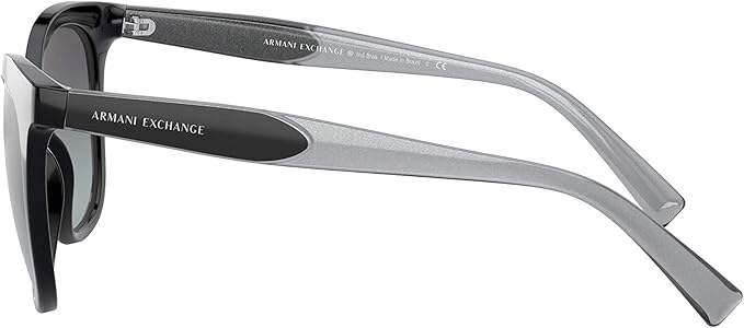 Armani Exchange AX 4046S 8158-11 - Black-Grey Gradient by Armani Exchange for Women - 54-19-140 mm Sunglasses