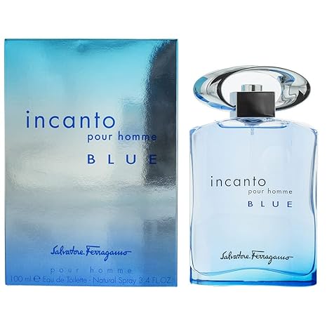 Incanto Blue by Salvatore Ferragamo for Men - 3.4 oz EDT Spray