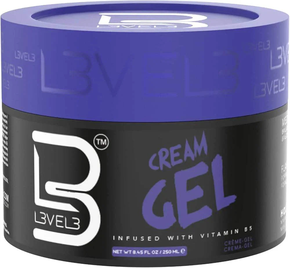 L3VEL3 Hair Gel Cream 500ml / 16.9 oz