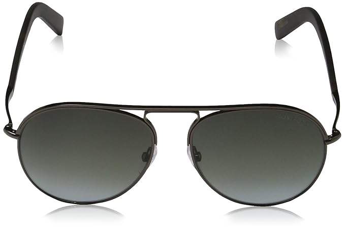 Tom Ford TF448 08B Cody - Shiny Gumetal Black-Smoke Gradient by Tom Ford for Men - 56-15-145 mm Sunglasses