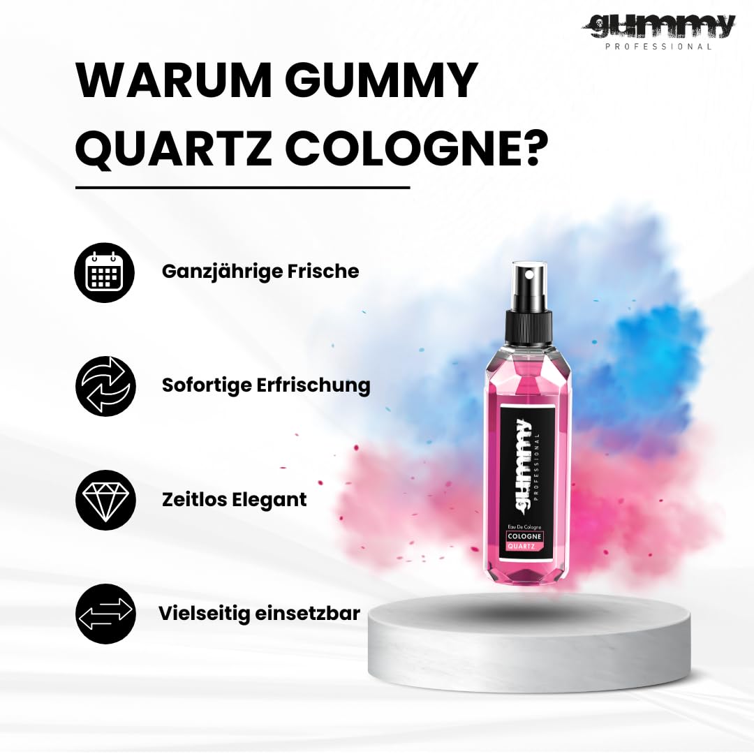 Gummy New Aftershave Cologne - 400 ml Quartz