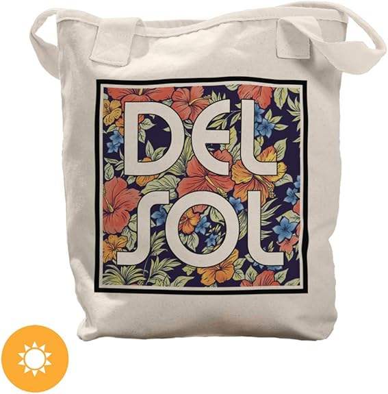 Color-Changing Tote Bag - Floral Paradise by DelSol for Women - 1 Pc Bag