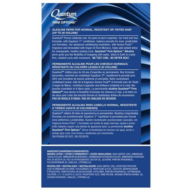 Zotos Quantum Perms Firm Options