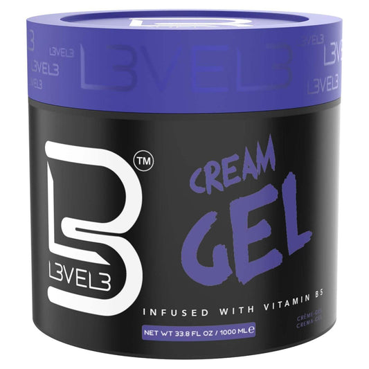 L3VEL3 Hair Gel Cream 33.8 oz
