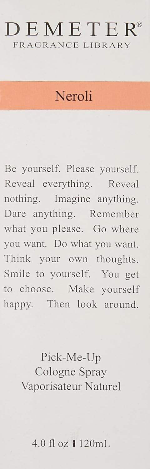 Neroli by Demeter for Unisex - 4 oz Cologne Spray