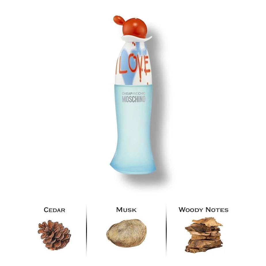 I Love Love Cheap and Chic by Moschino for Women - 1.7 oz EDT Spray