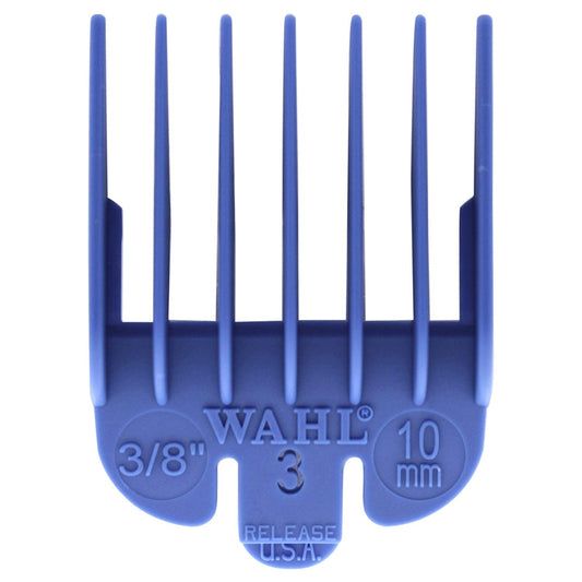 Wahl #3 Color-Coded Nylon Cutting Guide Comb - Blue (3/8")