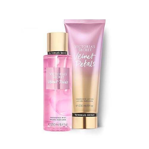 Velvet Petals Fragrance Lotion by Victorias Secret for Women - 8 oz Body Lotion - Pack of 2