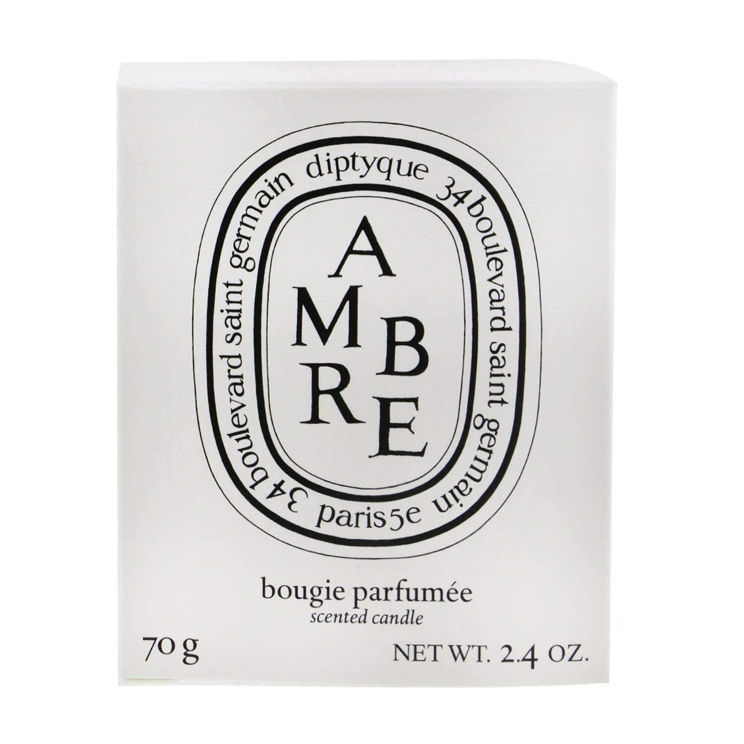 Ambre Scented Candle by Diptyque for Unisex - 2.4 oz Candle