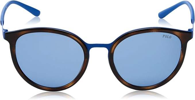 Polo Ralph Lauren PH 3104 9318-72 - Matte Royal Blue-Light Blue by Ralph Lauren for Men - 50-18-140 mm Sunglasses