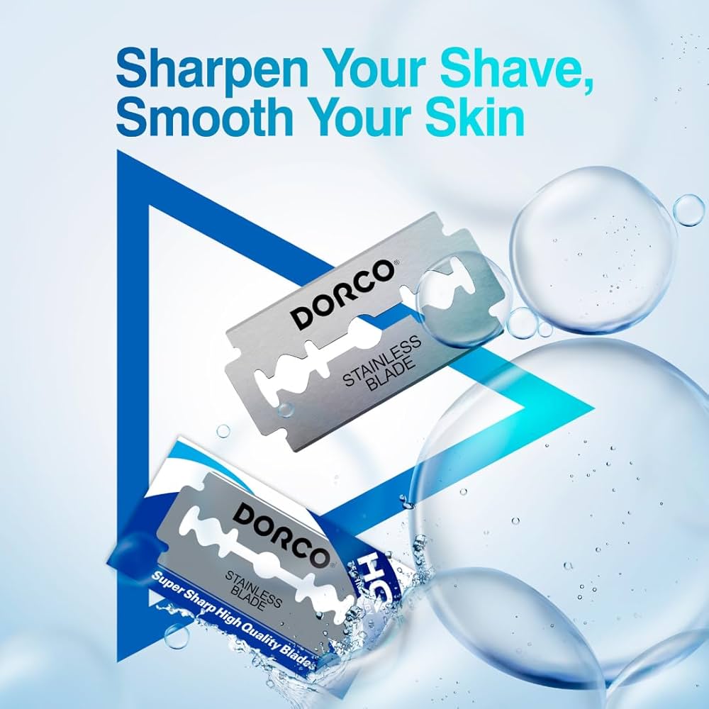 Dorco ST300 Platinum Extra Double Edge Razor Blade - 10000 ct