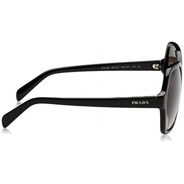 Prada SPR 06S 1AB-0A7 - Black-Grey Gradient by Prada for Women - 56-18-135 mm Sunglasses