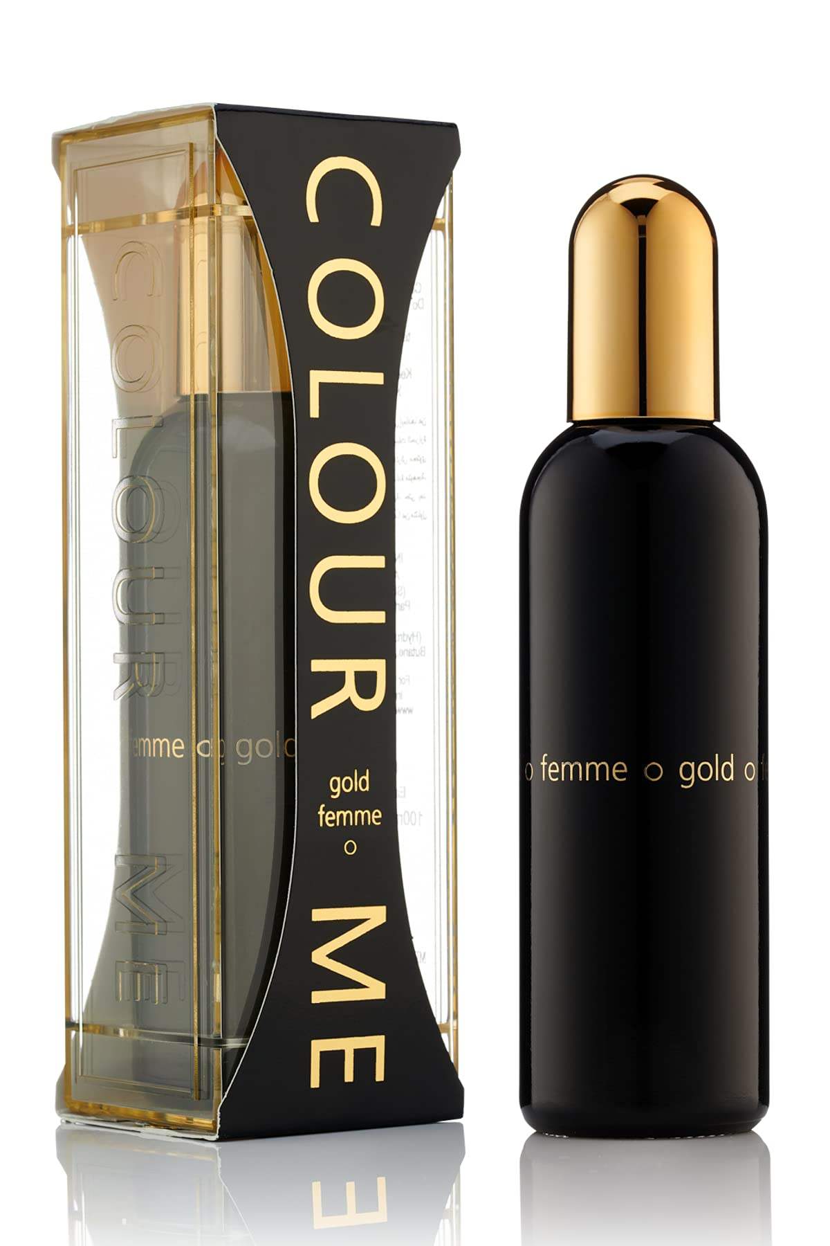 Colour Me Femme Gold by Milton-Lloyd for Women - 3.4 oz EDP Spray