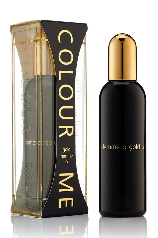 Colour Me Femme Gold by Milton-Lloyd for Women - 3.4 oz EDP Spray