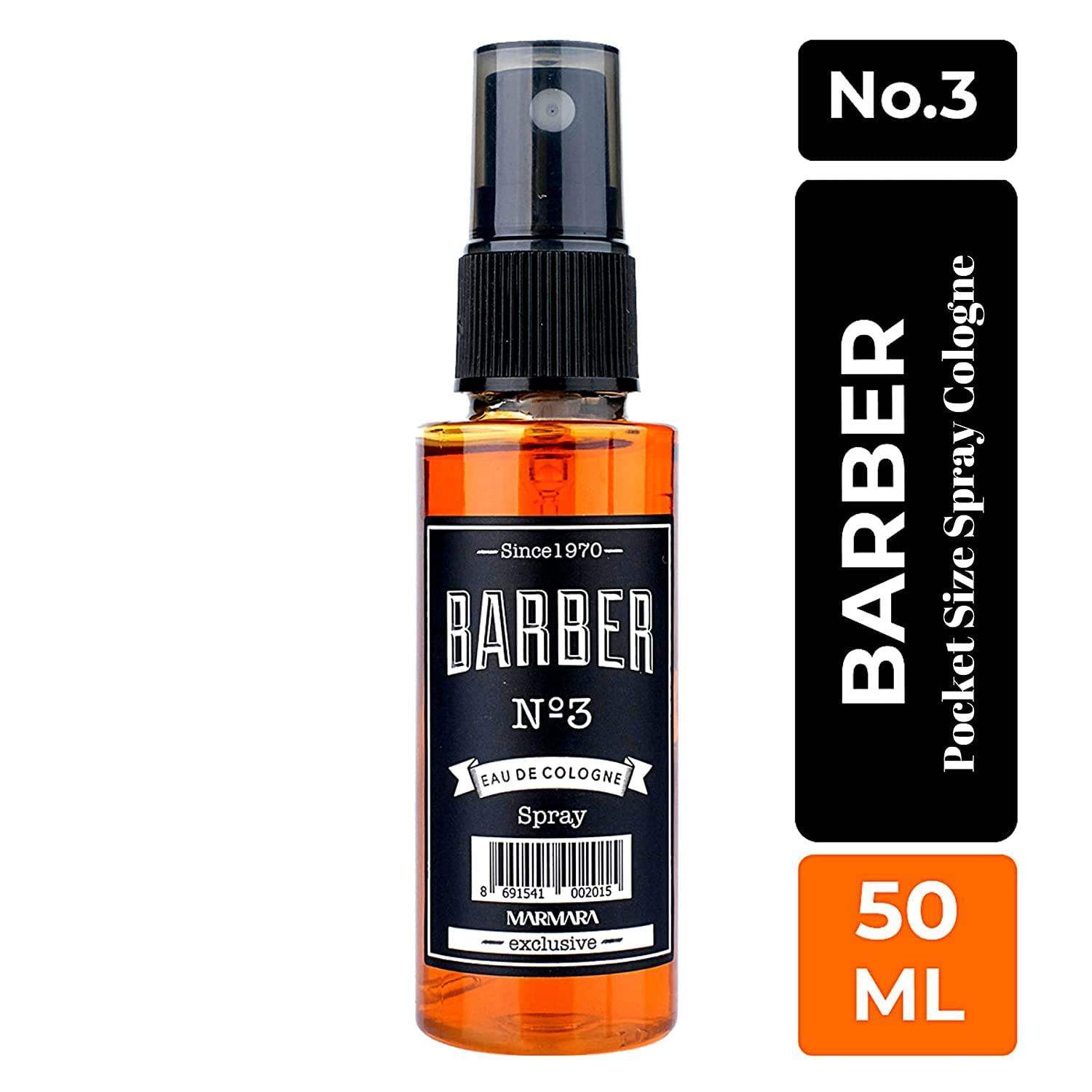 The Shave Factory Straight Edge Razor Kit (Black/Barber No3 Cologne 50ml / 100 Derby Premium Single Edge Razor Blades) - BarberSets